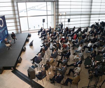 Imagen del evento 'El futuro del trabajo', organizado por EL PAÍS Retina, y celebrado en el Palacio de Congresos y Auditorio Kursaal de San Sebastián.