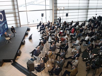 Imagen del evento 'El futuro del trabajo', organizado por EL PAÍS Retina, y celebrado en el Palacio de Congresos y Auditorio Kursaal de San Sebastián.
