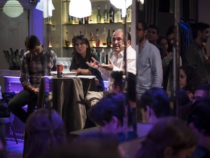 N&uacute;ria Parlon y Miquel Iceta, en acto de la JSC.