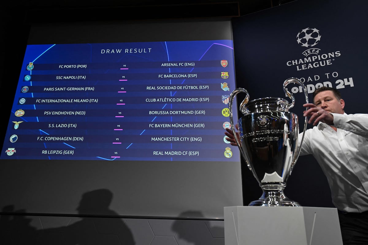 Sorteo de octavos de la Champions League | El Madrid se enfrentará al ...