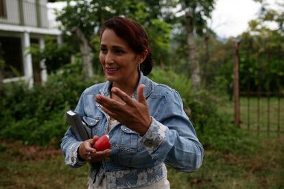 Responsable de ARDECANC, una alianza agrícola en Santander, Colombia.