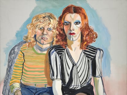 Alice Neel-Jackie Curtis and Ritta Redd, 1970
