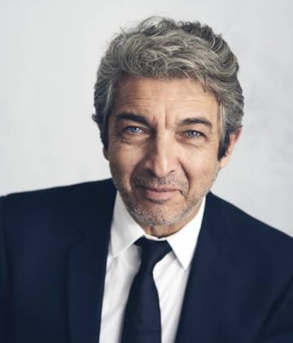 Ricardo Darín posa para ICON con la tranquilidad de quien, haga lo que haga, siempre acaba gustando a todo el mundo.