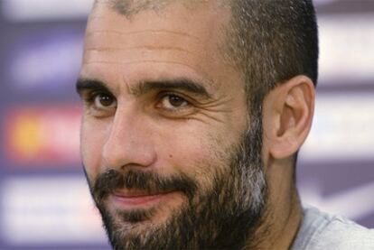 Pep Guardiola, técnico del Barcelona.