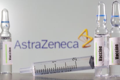 Dosis de la vacuna de AstraZeneca y Oxford, en una imagen de archivo.