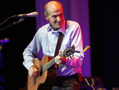 El m&uacute;sico James Taylor.