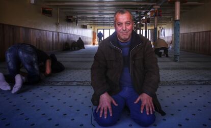 Hocine Benabderrahmane, imán de una mezquita de Bruselas.