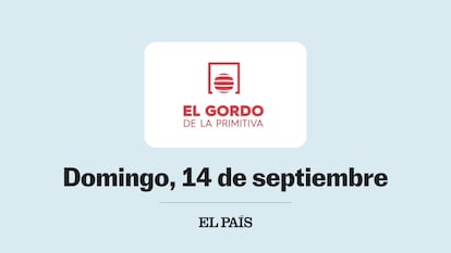 Gordo de La Primitiva comprobar sorteo del domingo 14 de septiembre de 2025