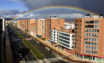 Viviendas de protección en Vitoria.