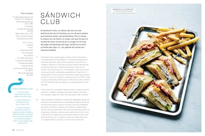 Receta del sándwich club, en el interior de 'Bocata', de Jonas Cramby (Col&Col Ediciones). La fotografía es de Roland Persson.