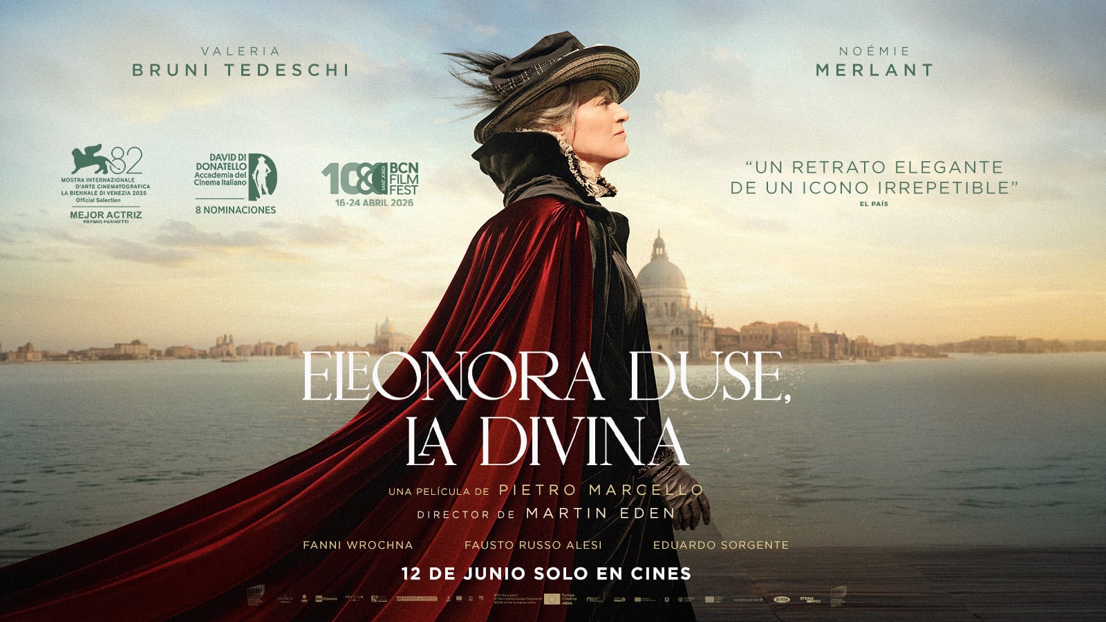 Asiste al preestreno de ‘Eleonora Duse, la divina’