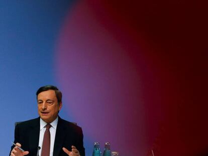 El presidente del banco Central Europeo, Mario Draghi