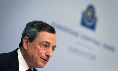 Mario Draghi, president del BCE. 