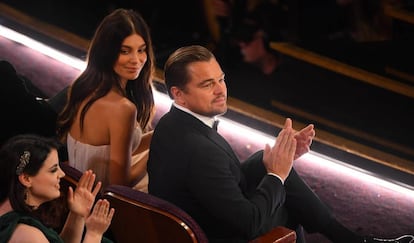 Leonardo DiCaprio y Camila Morrone