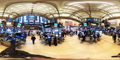 Panorámica de la Bolsa de Nueva York el pasado 21 de marzo. 