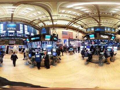 Panor&aacute;mica de la Bolsa de Nueva York el pasado 21 de marzo. &nbsp;