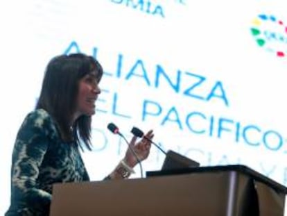 "Estamos consolidando a la Expoamazónica (que se celebrará en julio) como la primera feria regional con proyección internacional, a fin de convertirla en una gran plataforma para que las pymes", señaló en un comunicado la ministra peruana de Comercio Exterior y Turismo, Magali Silva (imagen). EFE/Archivo