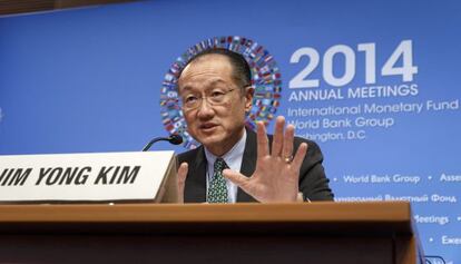 El presidente del banco mundial, Jim Yong Kim 