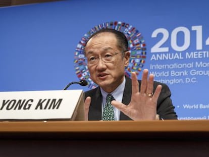 El presidente del banco mundial, Jim Yong Kim 