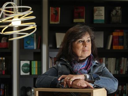 La escritora colombiana Laura Restrepo, en Madrid.  