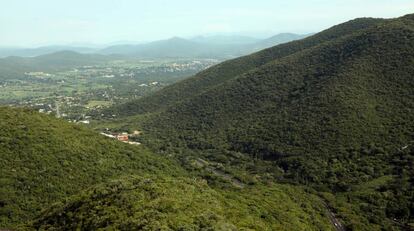 La sierra de Monte Negro, uno de los espacios mejor conservados de Morelos (centro de M&eacute;xico).