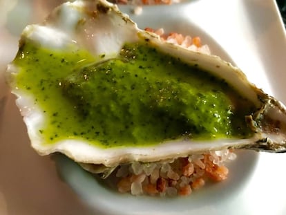 OSTRA A LA SALSA VERDE JAPONESA, CREACIÓN DE BORJA GRACIA / CAPEL