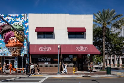 Vista de las calles de en Miami, el 19 de febrero.