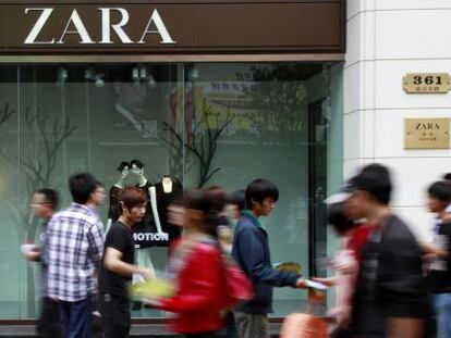 Una tienda de Zara en Shanghái (China).