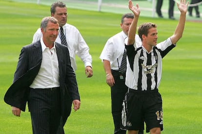 Michael Owen, jugador del Newcastle