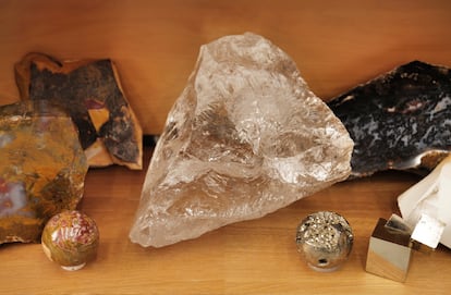 Alguna de las piedras con las que trabajan en el departamento de glíptica del atelier de alta joyería de Cartier en París.