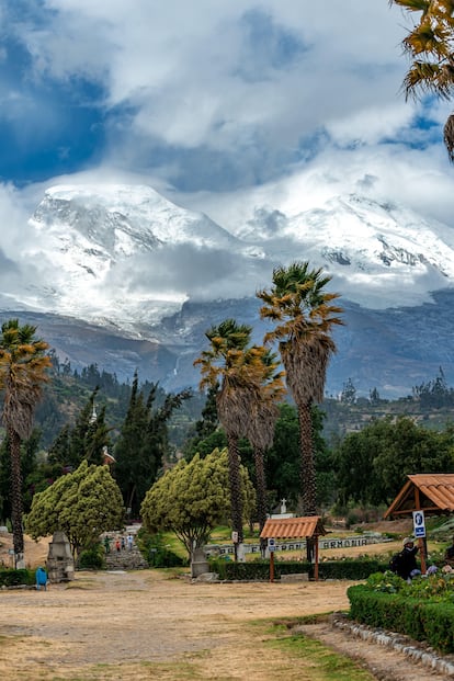 Parque Nacional Huascarán en Perú, en Yungay.