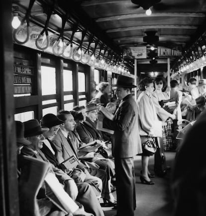 Fotografía tomada en Nueva york en 1943.