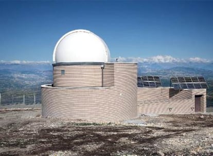 El observatorio Joan Oró, en el Montsec.