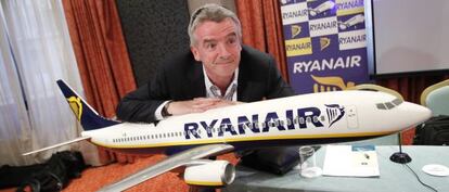 El presidente de Raynair, Michael O´Leary.