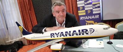 El presidente de Raynair, Michael O&acute;Leary.