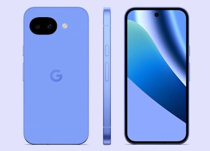 Diseño del nuevo teléfono Pixel 10a de Google