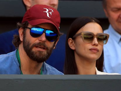 Bradley Cooper e Irina Shayk, en Londres.