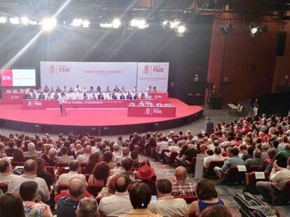 Imagen del Congreso Extraordinario del PSOE de Madrid.