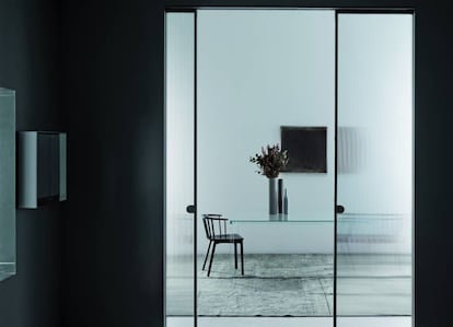 Puertas a medida Aladin Pocket, de Glass Italia.