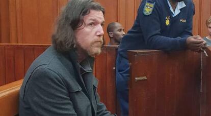 El dentista español, durante el juicio en Johannesburgo en septiembre pasado.