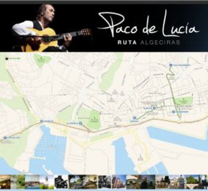 Ruta de Paco de Lucía en Algeciras.