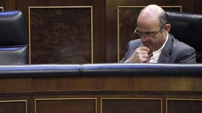 El ministro de Economía, Luis de Guindos.