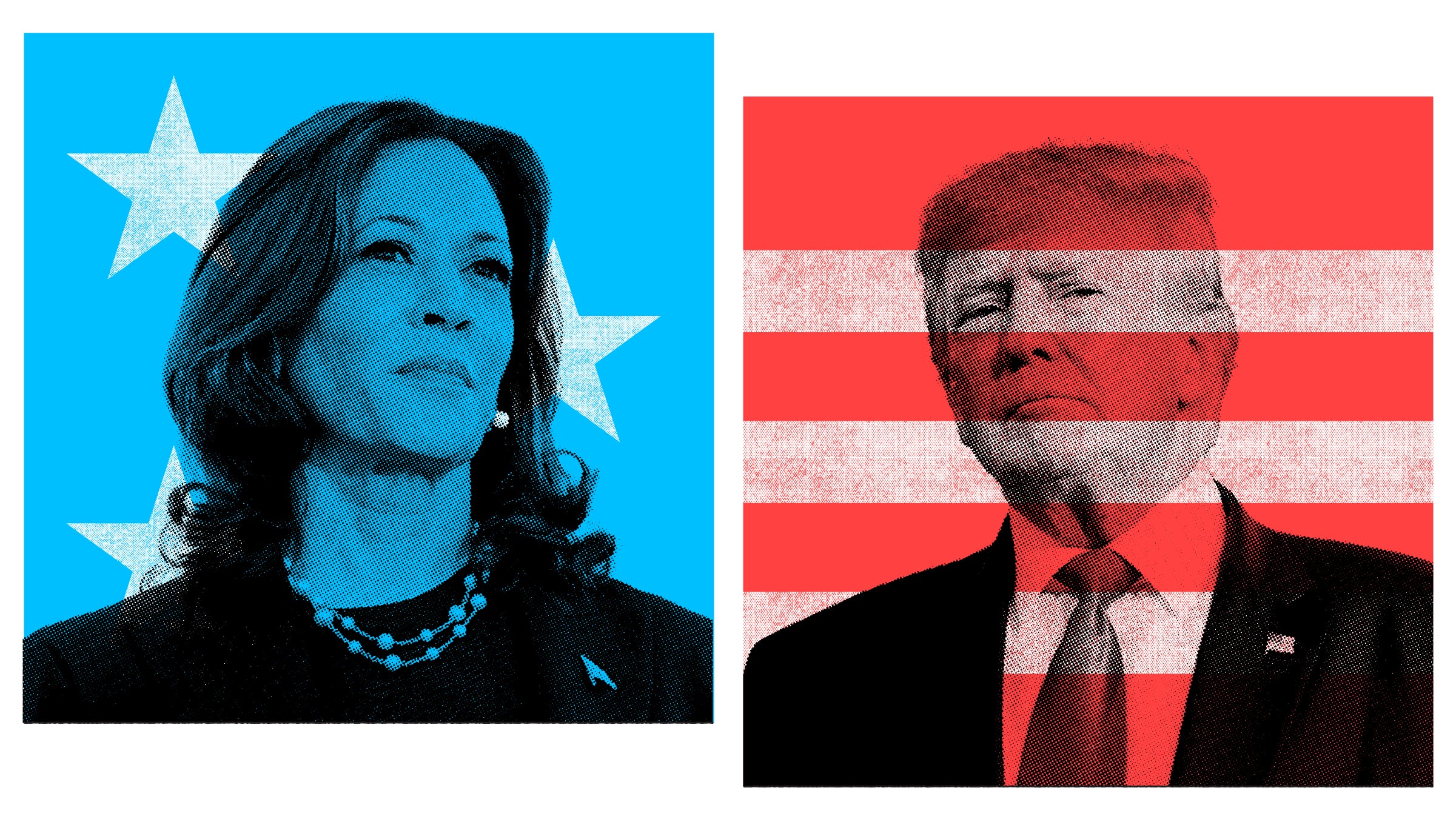 Las encuestas en EE UU: Harris cumple tres semanas por delante de Trump