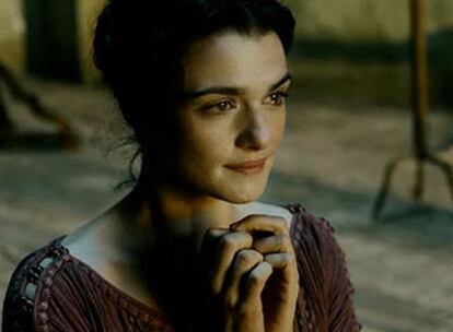 Rachel Weisz, en <i>Ágora,</i> de Alejandro Amenábar.