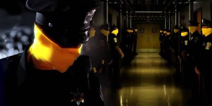 Primera imagen promocional de 'Watchmen'.