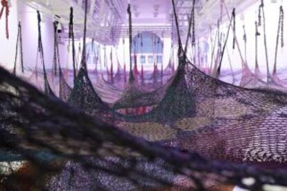 Obra de Ernesto Neto para el Faena Arts Center en Puerto Madero.
