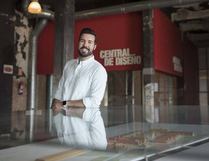 Benjamín Sánchez Morett, director de comunicación del Mercado de Diseño, en Matadero.