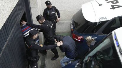 Detenidos en una operaci&oacute;n antidroga en el sur de Galicia. 