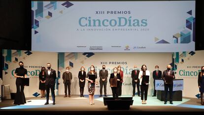 Acto de entrega de los Premios Cinco Días a la Innovación 2020.