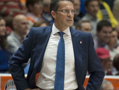 Pedro Martinez, entrenador del Valencia Basket.